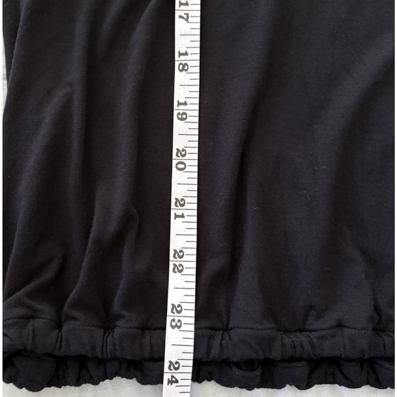 Amoena Black Sheer Mesh Dot Sweetheart Built In Bra Long Sleeve Blouse Top L - Picture 16 of 16